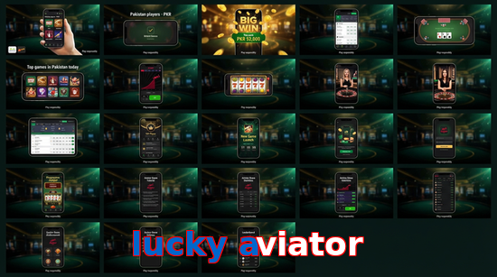 Main screen of Lucky Aviator bet page for PK players